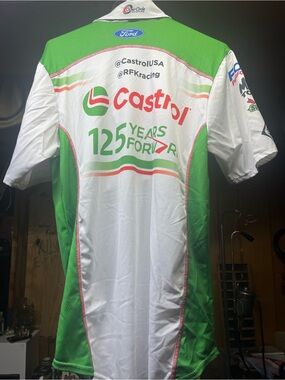 Brad Keselowski  FORD Castrol NASCAR Racing team. Official Motorsports shirt